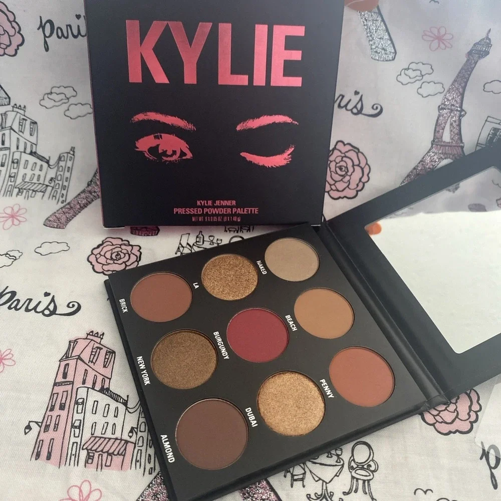 Kylie Jenner The Burgundy Palette Pressed Powder Full Size DISCONTINUED